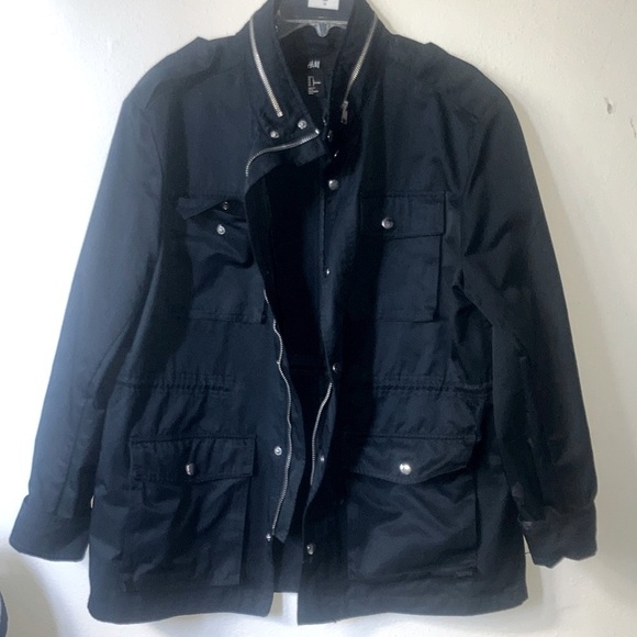 H&M Other - 🏷H&M Men’s Black Parker Jacket Size L (Like New)